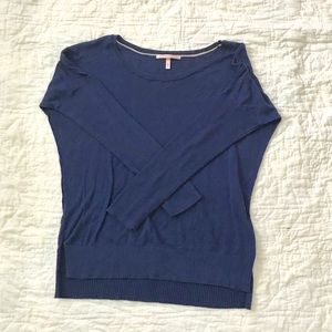 Victoria’s Secret navy blue, lightweight sweater